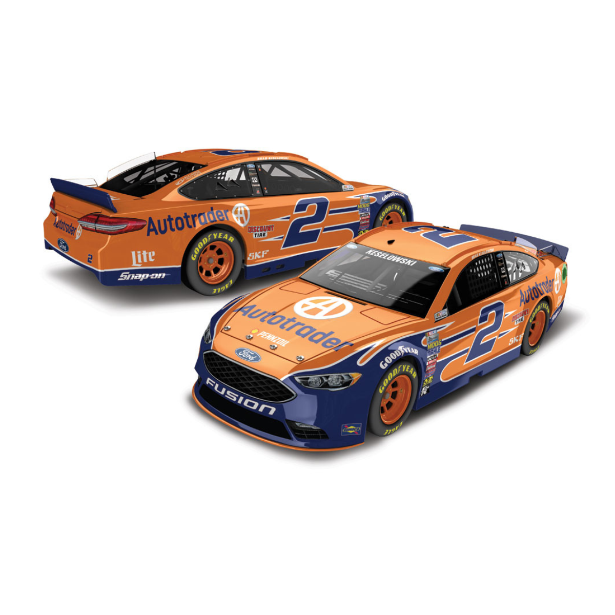 2017 Brad Keselowski No. 2 Autotrader 1:64 Diecast