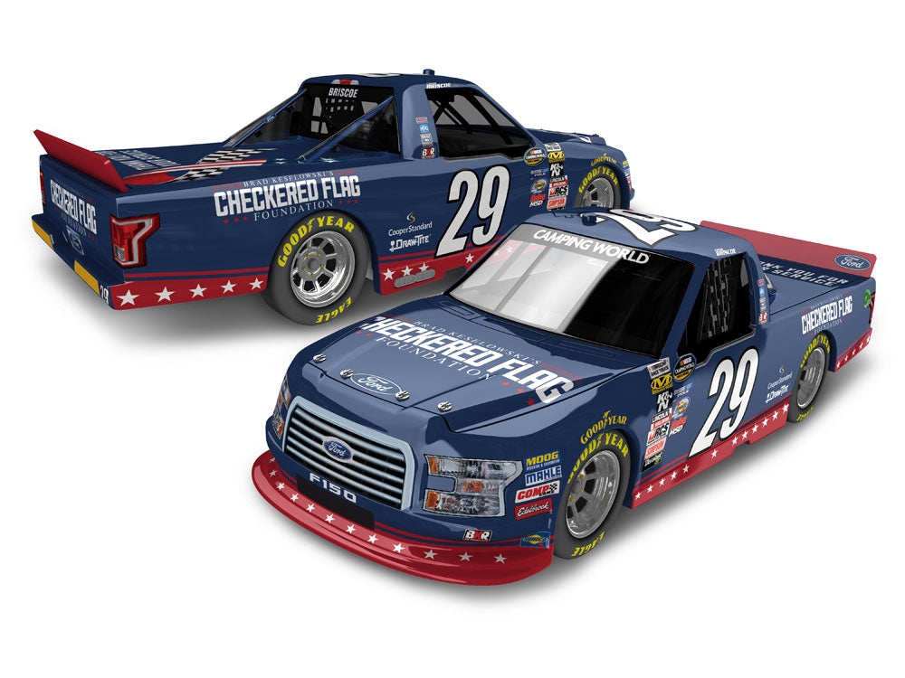 2017 BKCFF Chase Briscoe Autographed Diecast Truck