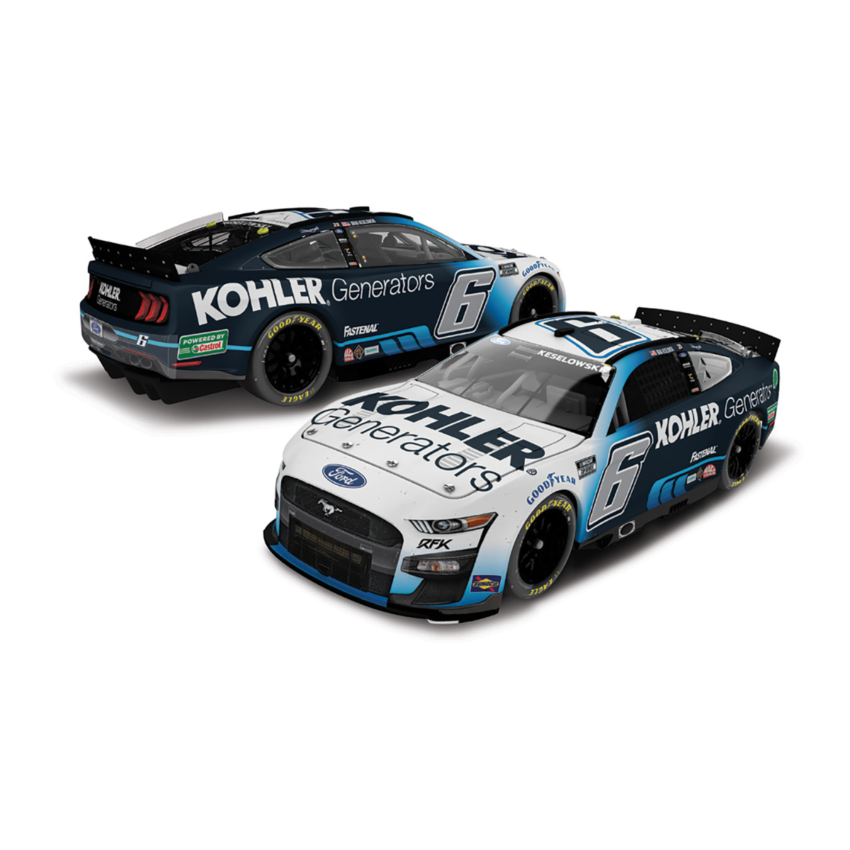 2022 Daytona Duel Win Brad Keselowski Autographed Diecast