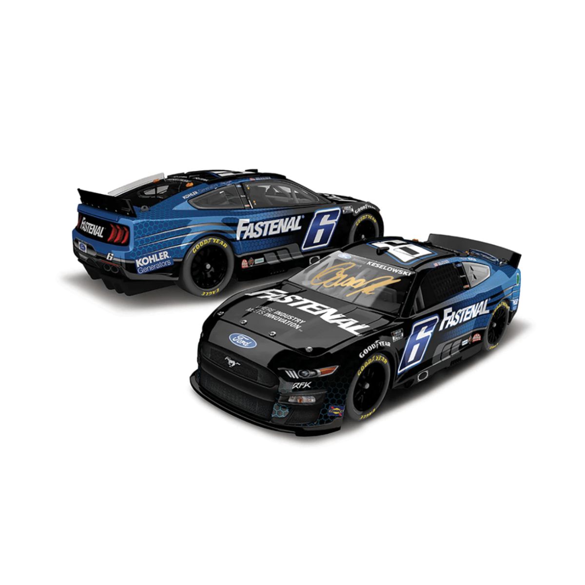 2022 Fastenal Brad Keselowski Autographed Diecast