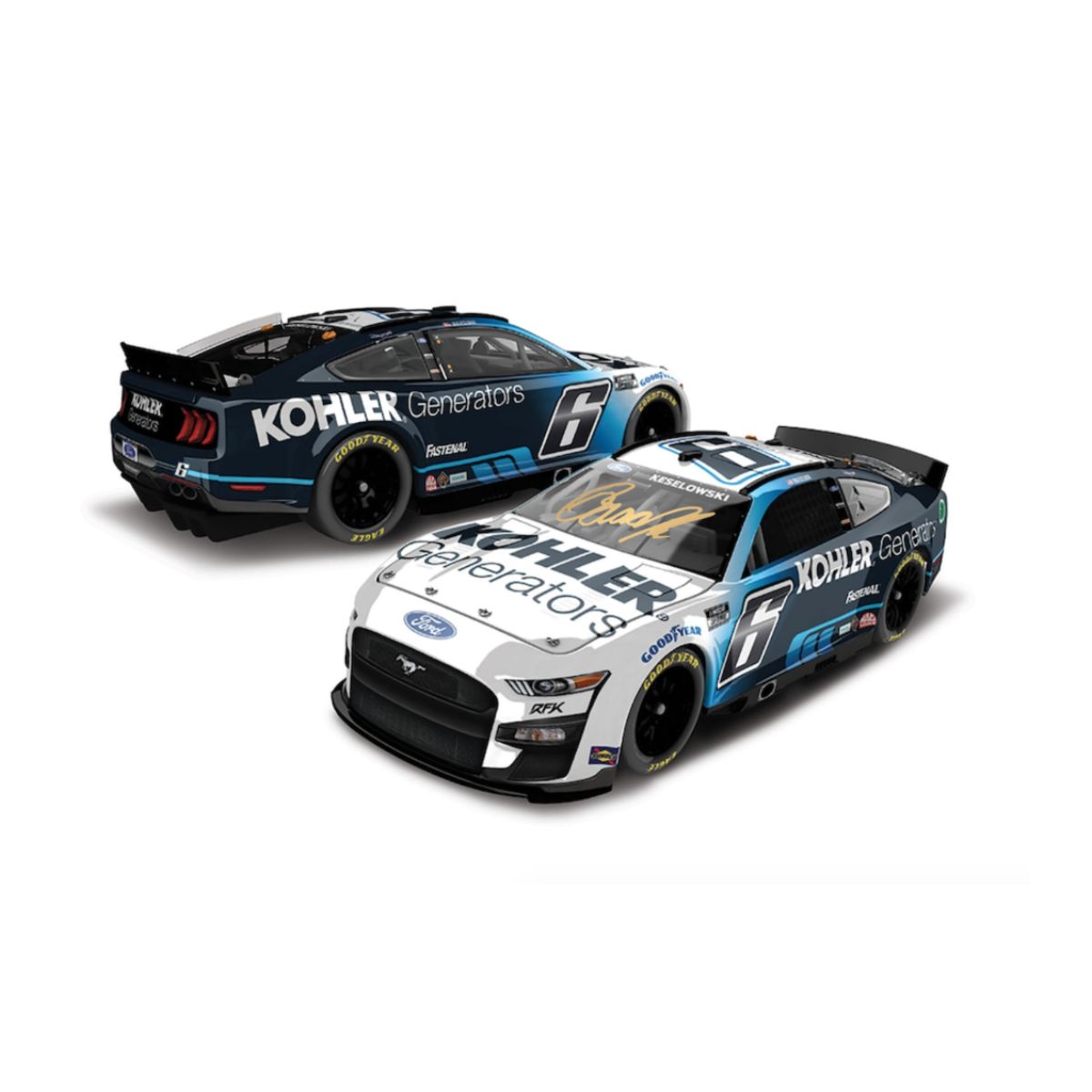 2022 Kohler Brad Keselowski Autographed Diecast
