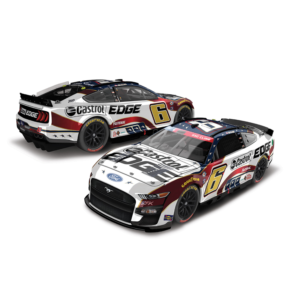2023 Castrol Edge Salutes Brad Keselowski Autographed Diecast