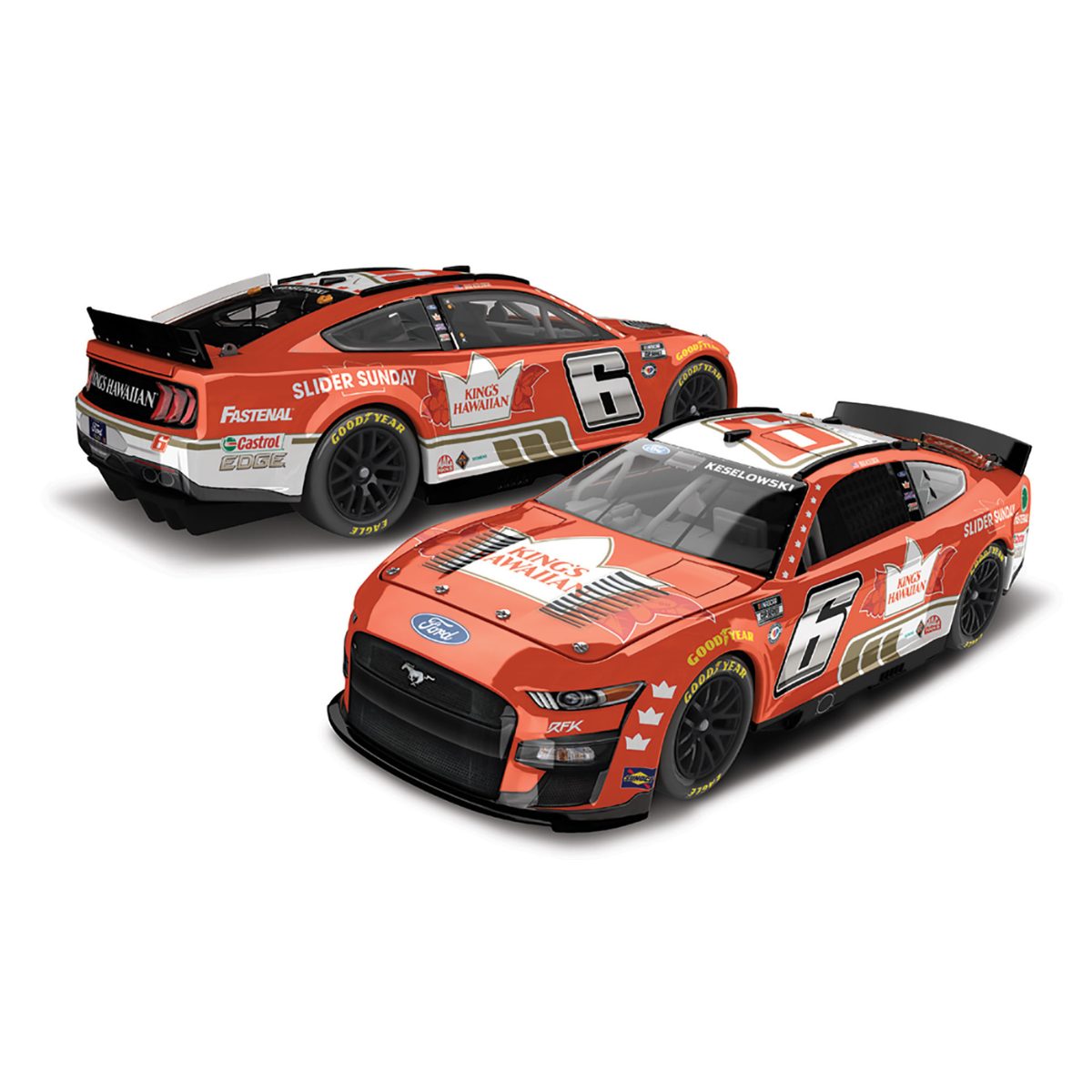 2023 Kings Hawaiian Brad Keselowski Autographed Diecast