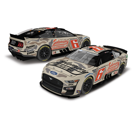 2023 Solomon Plumbing Camo Brad Keselowski Autographed Diecast