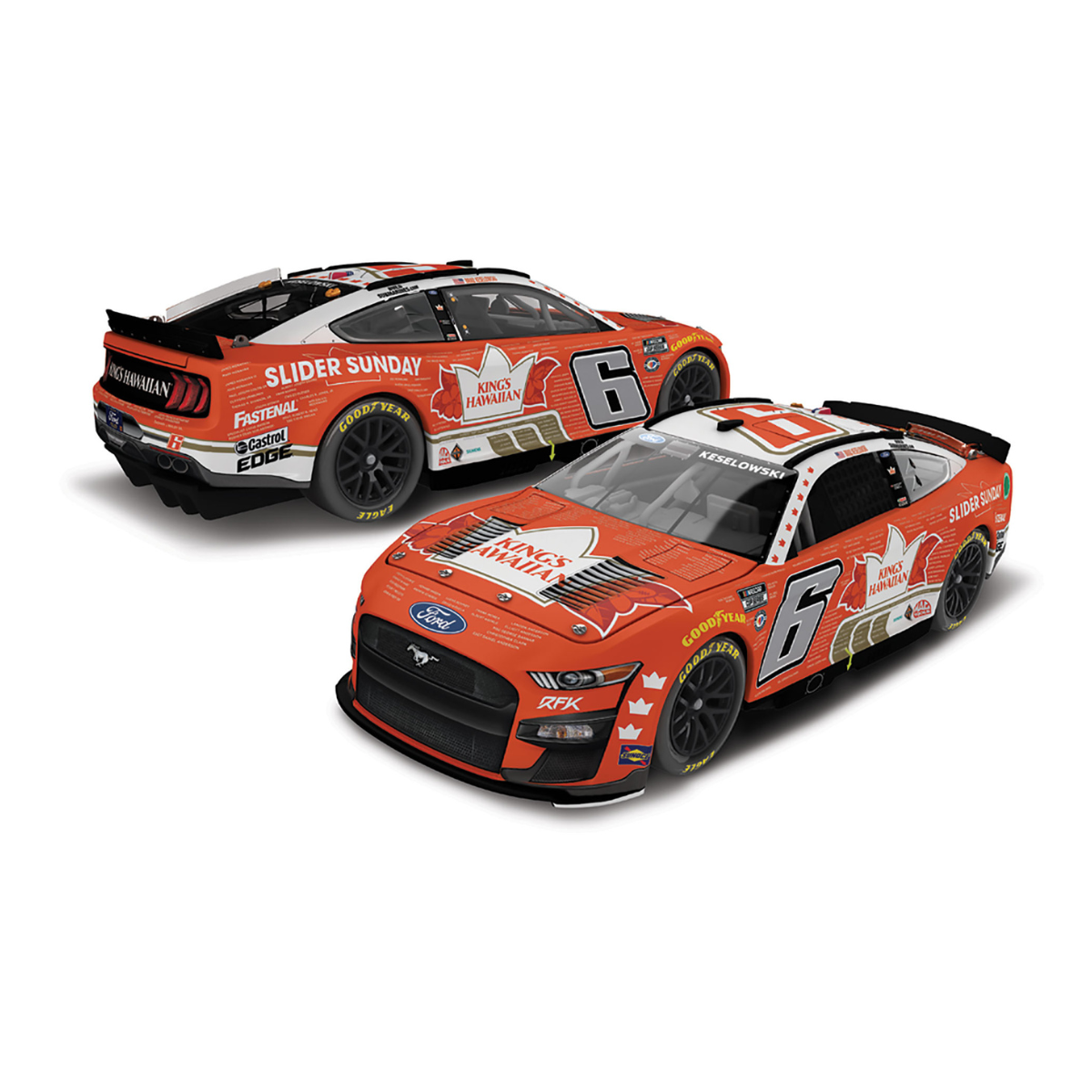 2023 Tribute to Veterans Brad Keselowski Autographed Diecast